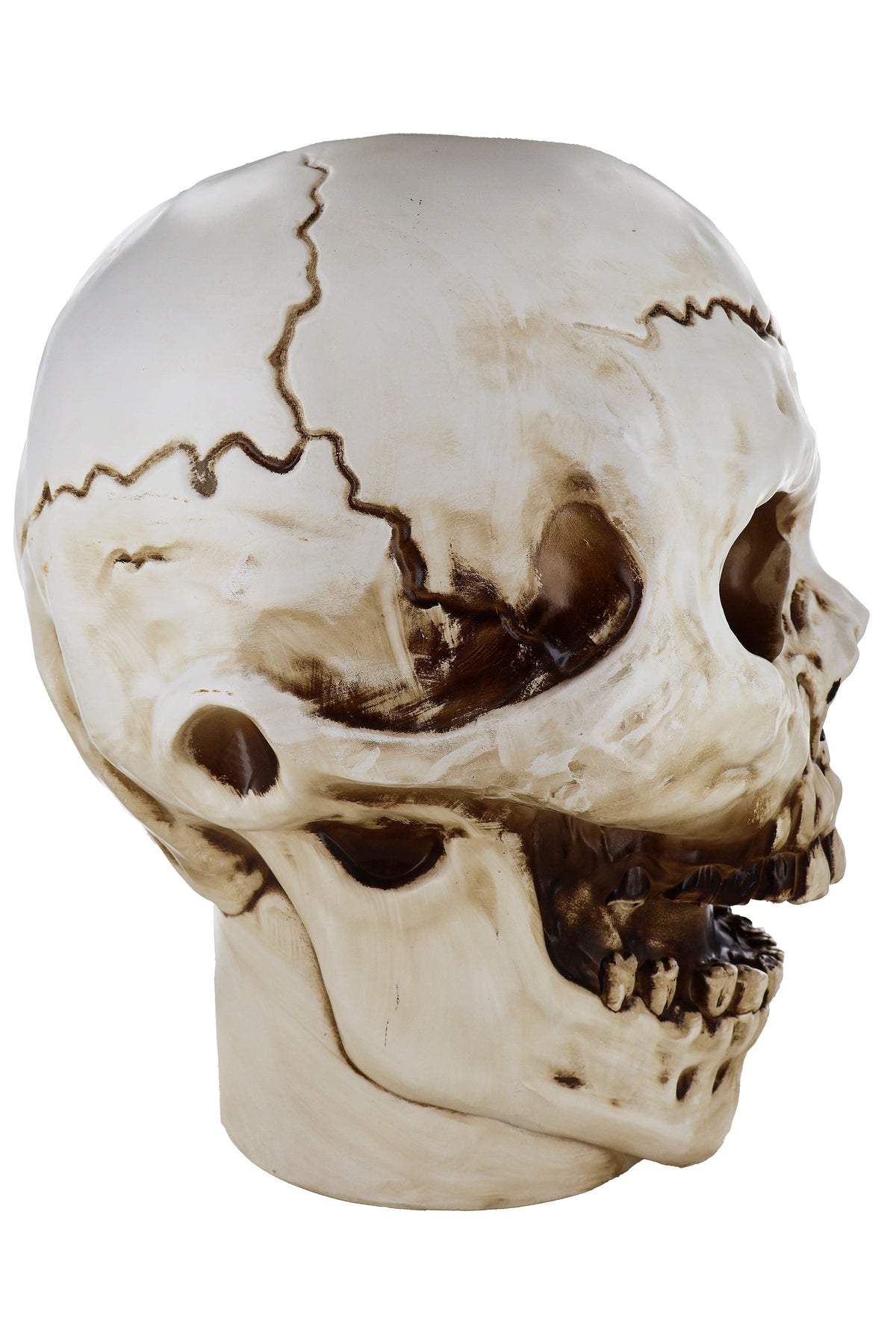 Giant Halloween Skull Animatronic Lamp Prop: 20" Tall, Heavy-Duty