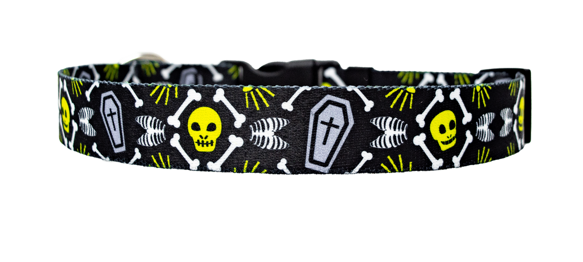 Scary Skeletons Pet Collar