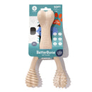 BetterBone soft dog chew toy with packaging on a white background