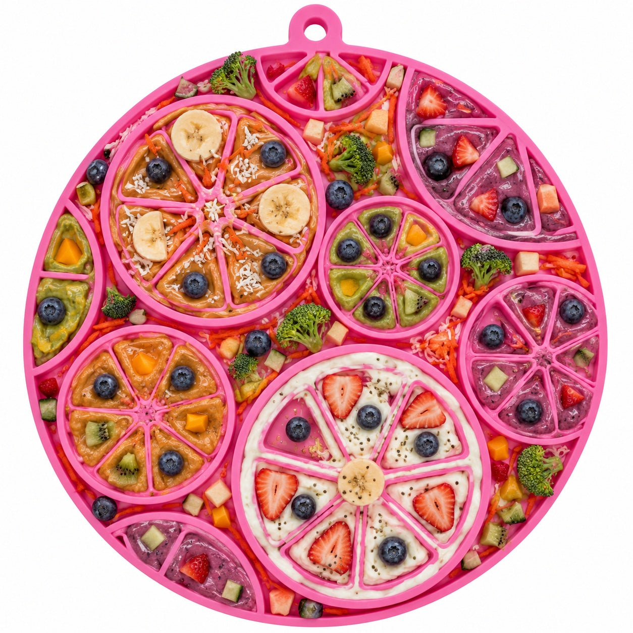 Citrus Enrichment Lick Mat with Suction Cups - 8"