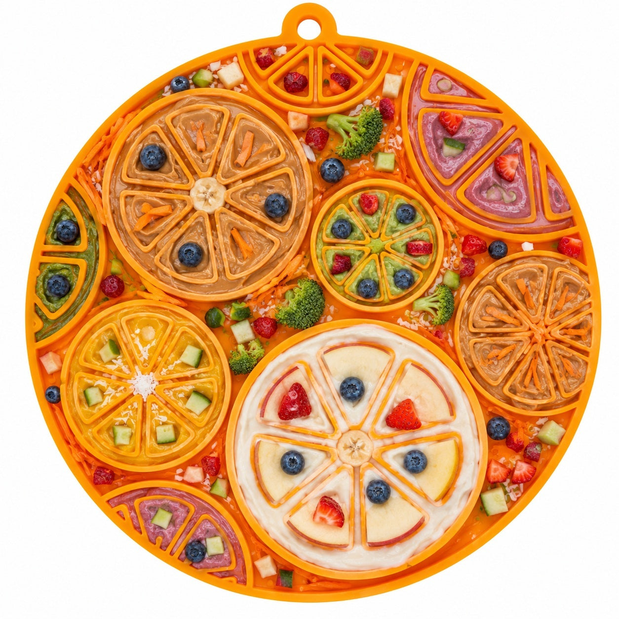 Citrus Enrichment Lick Mat with Suction Cups - 8"