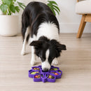 Mandala Slow Feeder Dog Bowl for Enrichment - 8" diameter x .75" deep