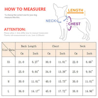 Dog T-shirts for Small - Medium Dogs