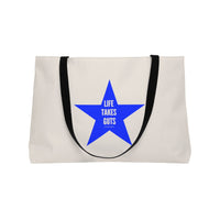 Life Takes Guts Quote Tote Bag