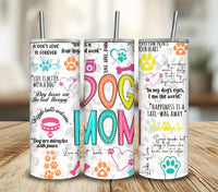 Dog Mom Tumbler