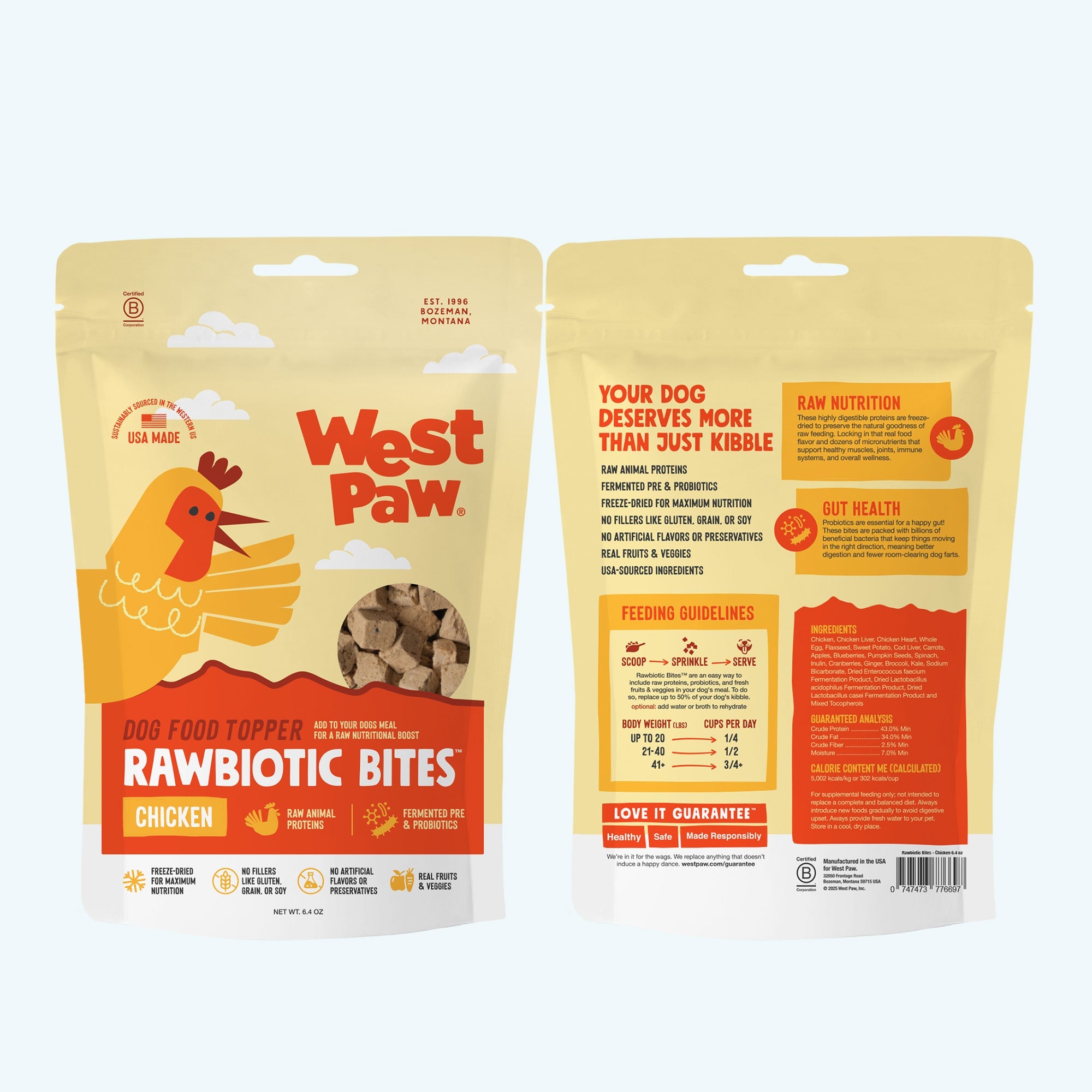 Chicken Dog Food Topper - 6.4 oz