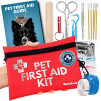 Pet First Aid Kit with Vet-Approved Essentials