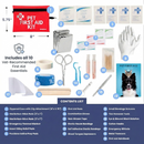 Pet First Aid Kit with Vet-Approved Essentials