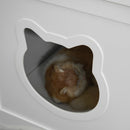 Cat Bed & Nightstand Cabinet