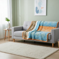 Papaya Plush Fleece Blanket