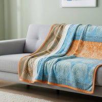 Papaya Plush Fleece Blanket