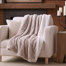 Lavender Grey Soft Plush Sherpa Blanket