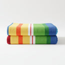 Rainbow Stripes Soft Plush Fleece Blanket