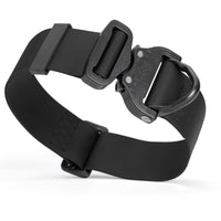 Viper BioThane Tactical Dog Collar with Cobra Buckle, 1.75" Wide