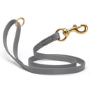 Brass Clip - SMOOTH BioThane Leash: 6ft; 1/2", 5/8", 3/4" wide