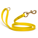 Brass Clip - SMOOTH BioThane Leash: 6ft; 1/2", 5/8", 3/4" wide