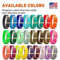Brass: XXL (24-28"long, 1.5"wide) Biothane Collar