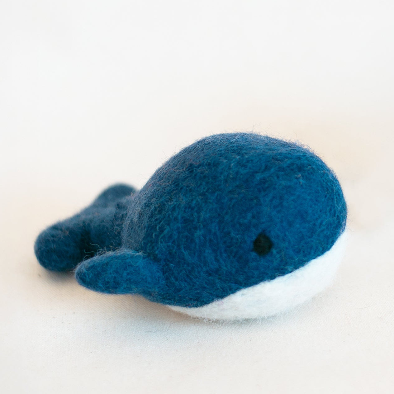 Whale Wool Dog Toy