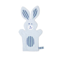 Bunny Puppet Washcloth - Clover the Rabbit