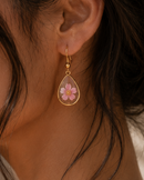 Wildflower Gold Dangle Earrings