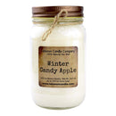 Winter Candy Apple Candle