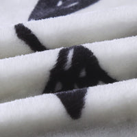 Yellow Fleur Soft Plush Fleece Blanket