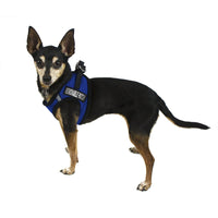 York Mesh Pet Harness  - 2 Hook & Loop Patch Fasteners