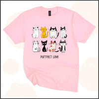 Purrfect Love Cat Unisex Youth T-shirt