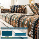 Boho Couch Cover - Chic Snow Chenille Sofa Slipcover