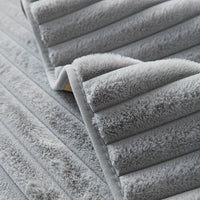 Luxurious Rabbit Fur Sofa Slipcover | Non-Slip Light Grey for dog use