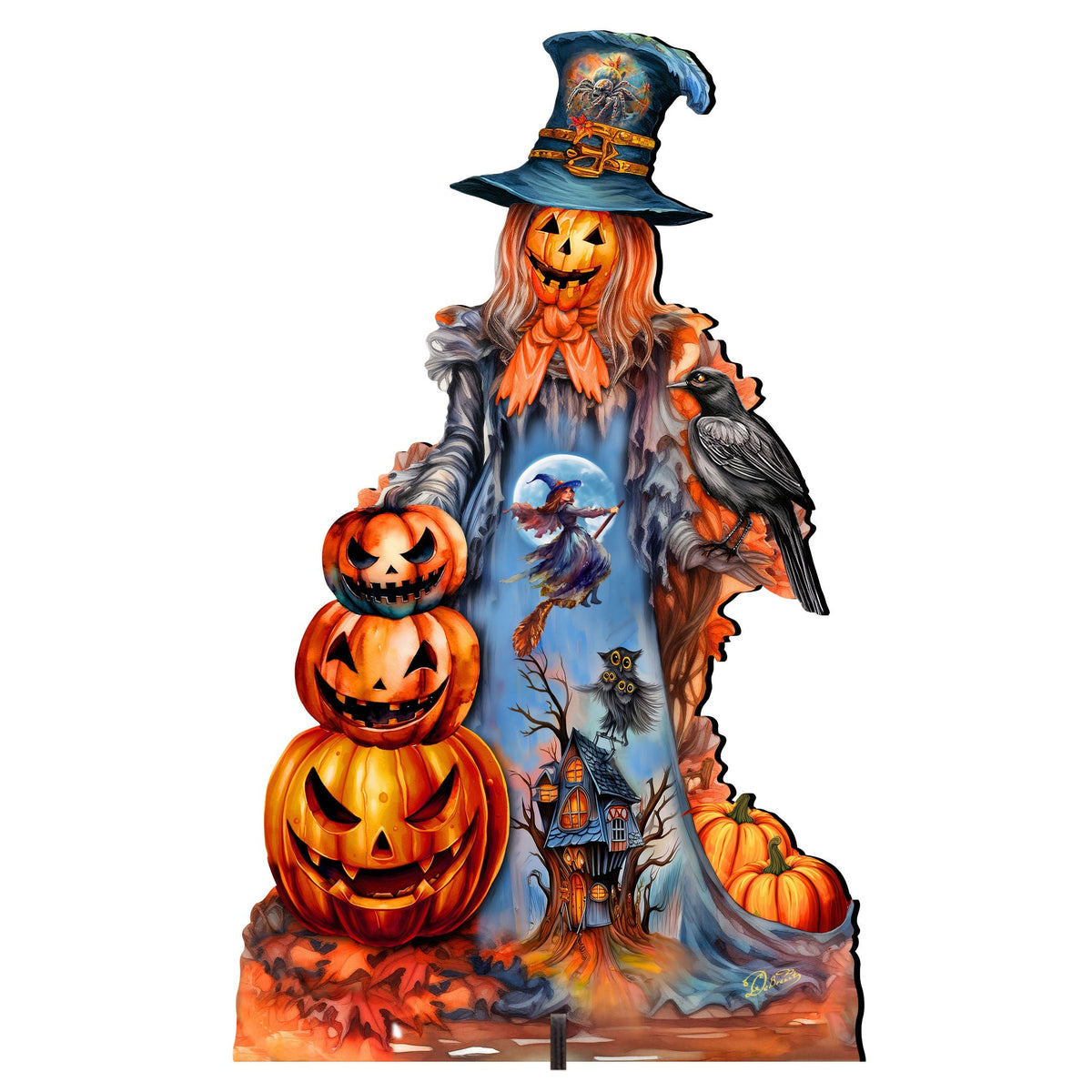 Pumpkinhead Monster Freestanding Decor