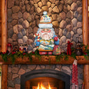 Christmas Gnome Santa Clause & Candy Cane Door Hanger