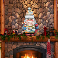 Christmas Gnome Santa Clause & Candy Cane Door Hanger
