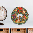 Nativity Christmas Wreath Door Hanger