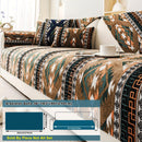 Boho Couch Cover - Chic Snow Chenille Sofa Slipcover