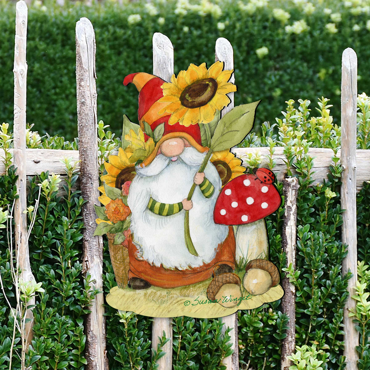 Fall Gnome Outdoor Garden Decor Set of 3