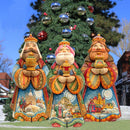 Three Kings Set Outdoor Nativity 3 Piece Display