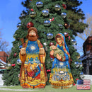 Baby Jesus, Mary & Joseph in Bethlehem 2 Piece Set