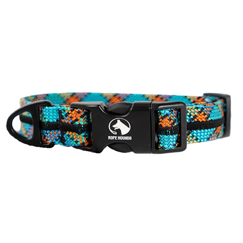Adventure Dog Collar - Blues