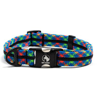 Adventure Dog Collar - Blues