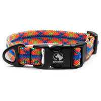 Adventure Dog Collar - Reds/Oranges