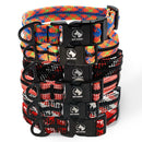 Adventure Dog Collar - Reds/Oranges