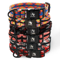 Adventure Dog Collar - Reds/Oranges