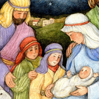 O Come Let Us Adore Him Nativity Scene Lawn Art