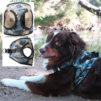 Choke-Free Dog Harness: Camouflage - American River