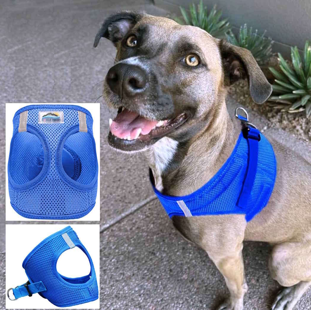 Choke-Free Dog Harness: Solid Color - American River
