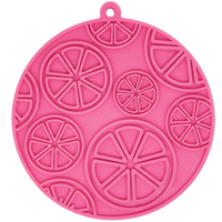 Citrus Enrichment Lick Mat with Suction Cups - 8"