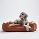 Warby Terracotta Lounge Dog Bed by Jax & Bones