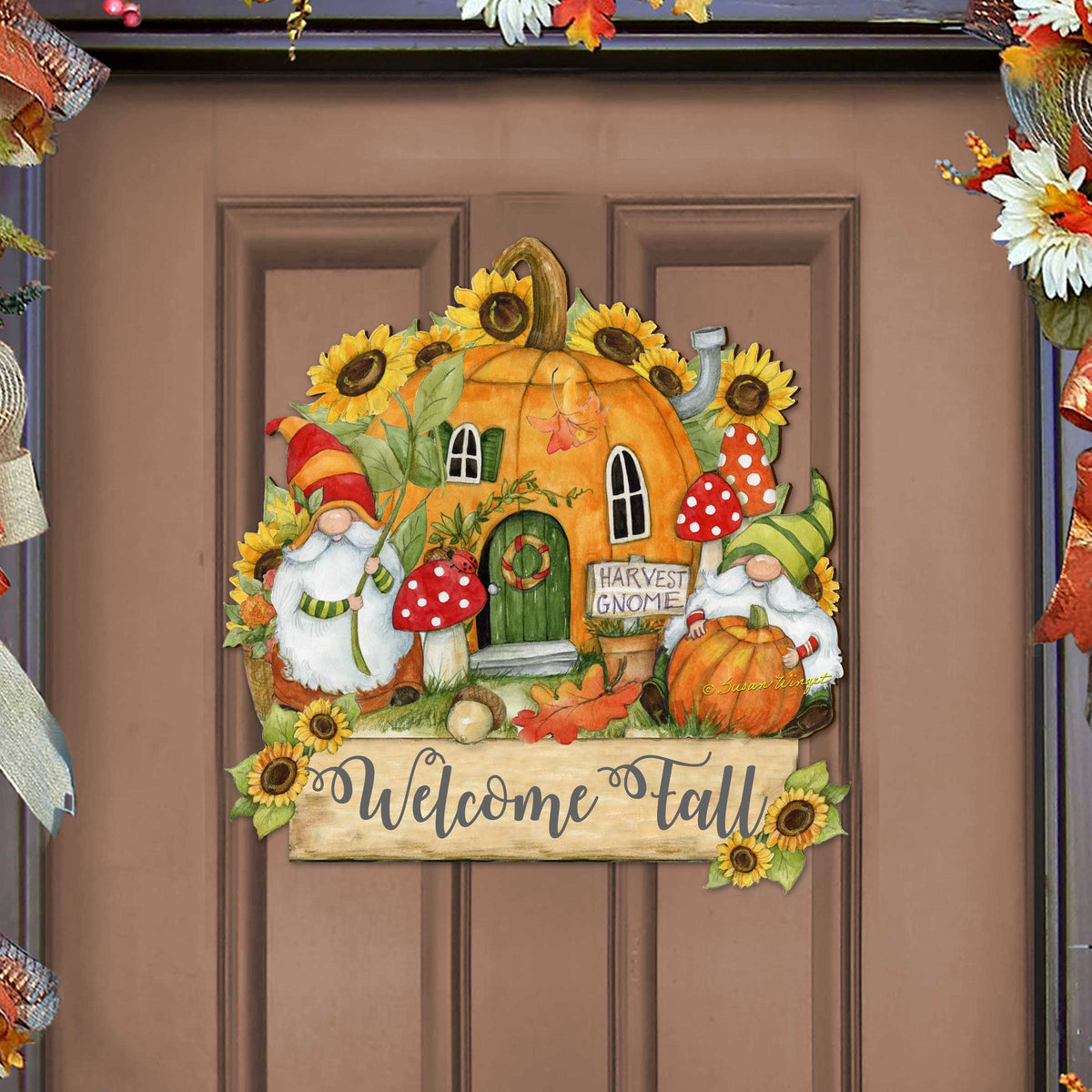 Welcome Fall Door Sign