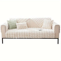 Molly Mutt Couch Cover - Soft, Cozy, and Non-Slip Plush Sofa Protector